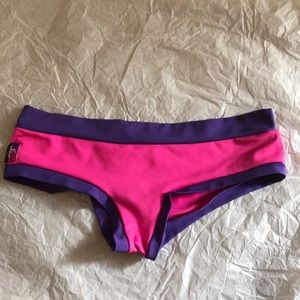 Pink and Purple bad kitty Pole shorts 💕